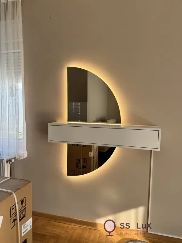 LED ogledala sa zidnom konzolom